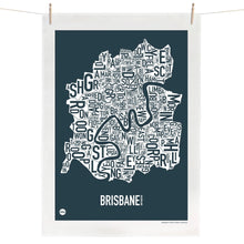 Load image into Gallery viewer, Tea towel - Brisbane river