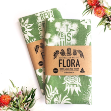 Load image into Gallery viewer, Tea towel - Australian Native Flora
